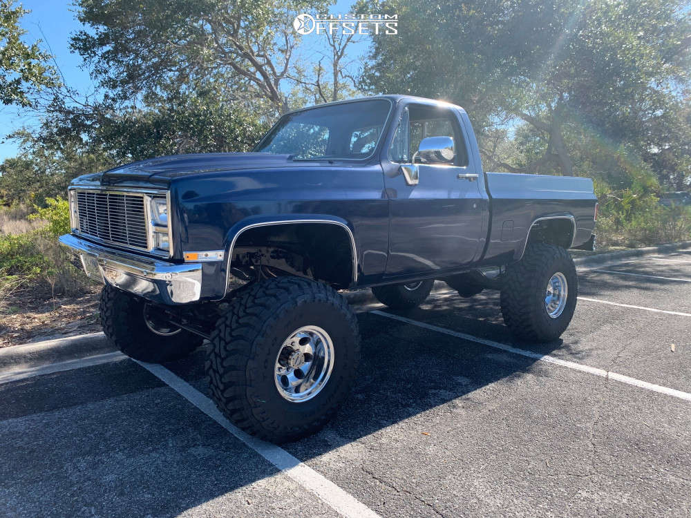 1983 Chevrolet K20 with 16x12 -50 Mickey Thompson Classic Iii and 385 ...