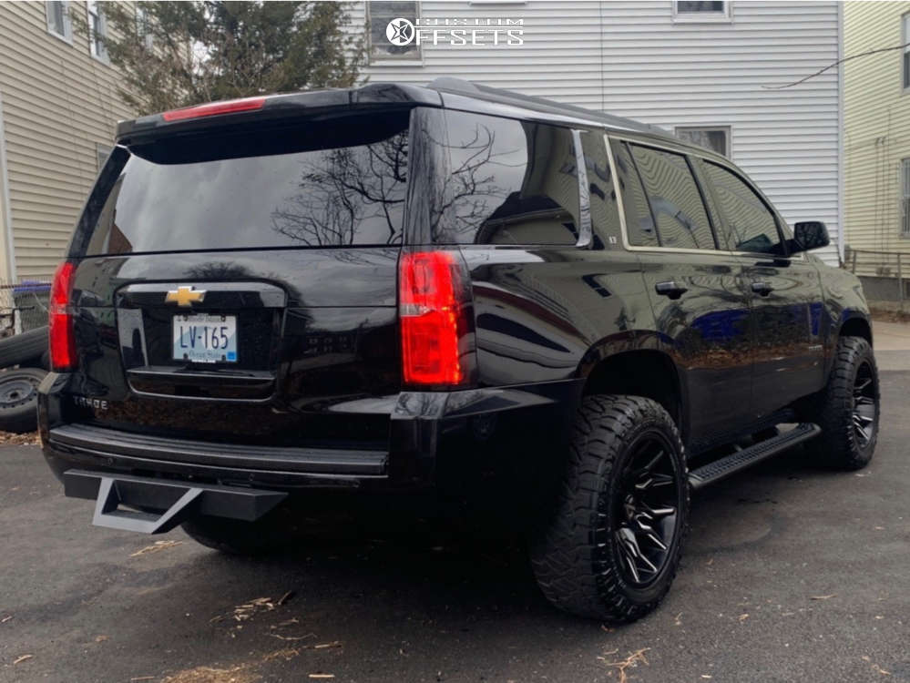 2015 Chevrolet Tahoe with 20x10 25 ARKON OFFROAD Roosevelt and 275