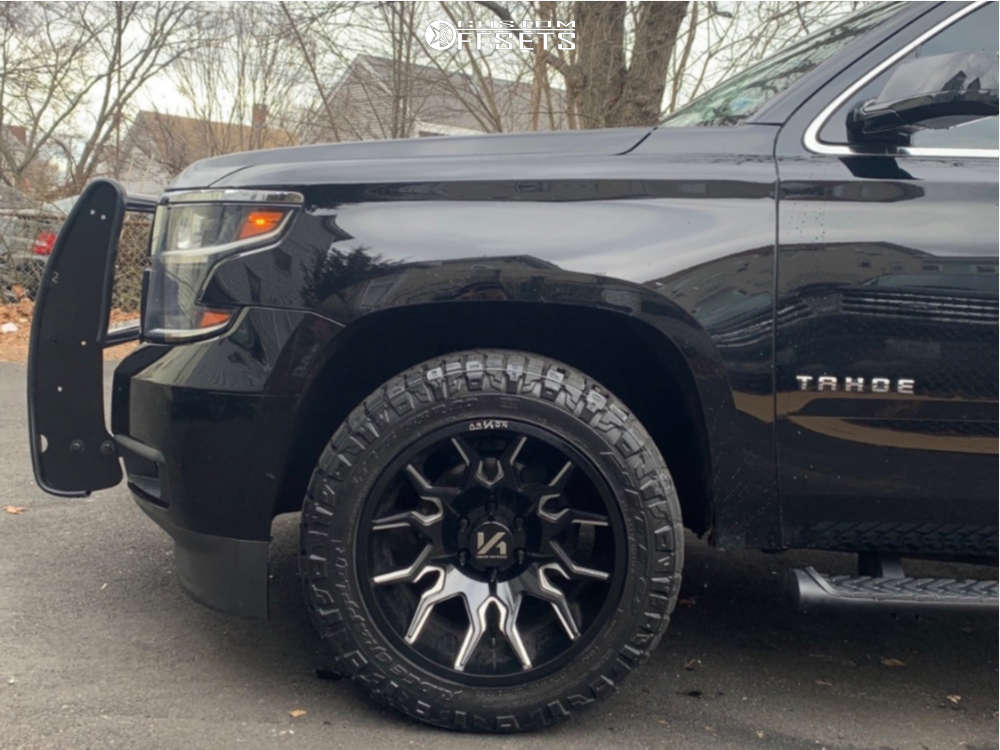 2015 Chevrolet Tahoe with 20x10 -25 ARKON OFF-ROAD Roosevelt and 275 ...