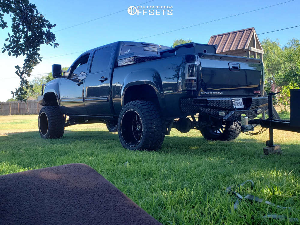 2012 GMC Sierra 1500 with 22x14 76 TIS 544bm and 35/15.5R22 Fury