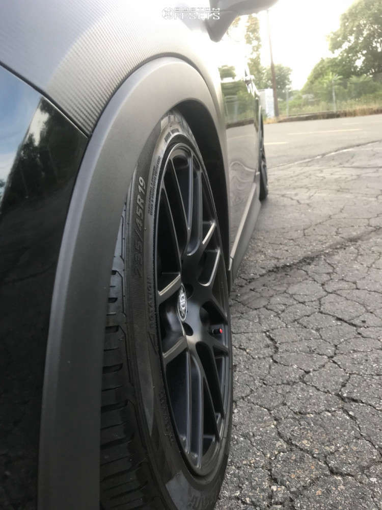 2014 Mazda CX-5 with 19x8.5 35 Curva C7 and 235/45R19 Lexani and Stock ...