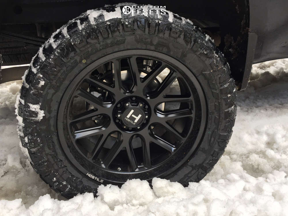 2019 Chevrolet Silverado 1500 with 22x10 -25 Hostile Vulcan and 325 ...
