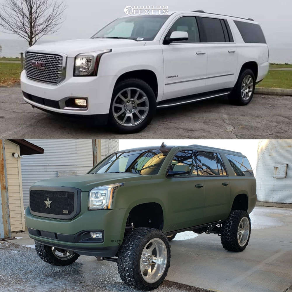 2015 GMC Yukon XL with 24x12 44 RBP 40RF and 37/13.5R24