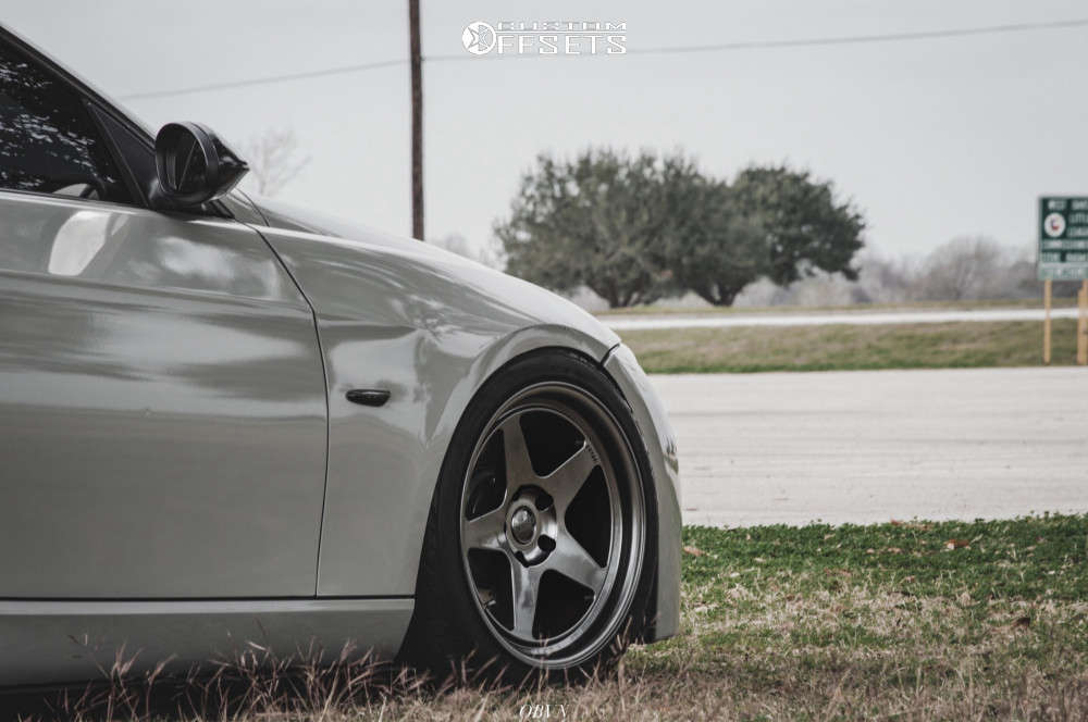 2008 BMW 335i with 18x9.5 22 Kansei Knp and 275/35R18 Federal 595 Rs-rr ...