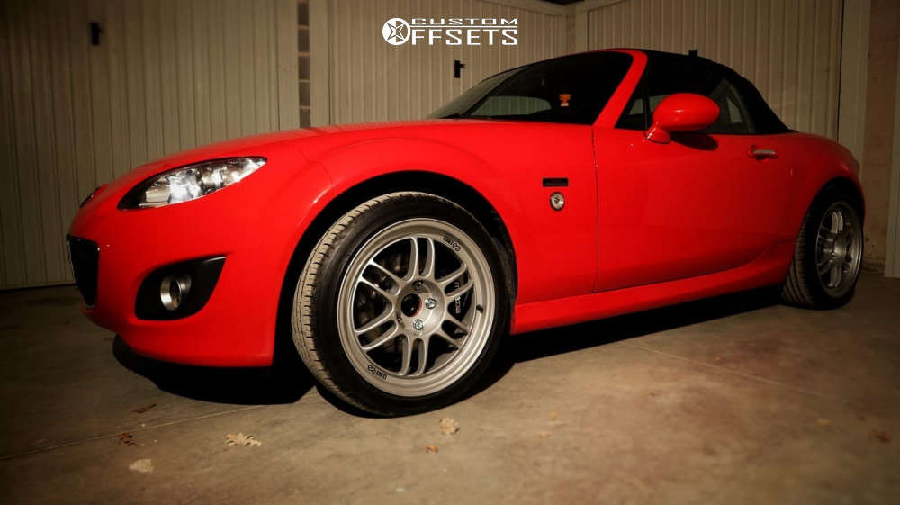 Enkei RPF1 17x9 +35 5x100 with Yokohama Fleva 235/45/17