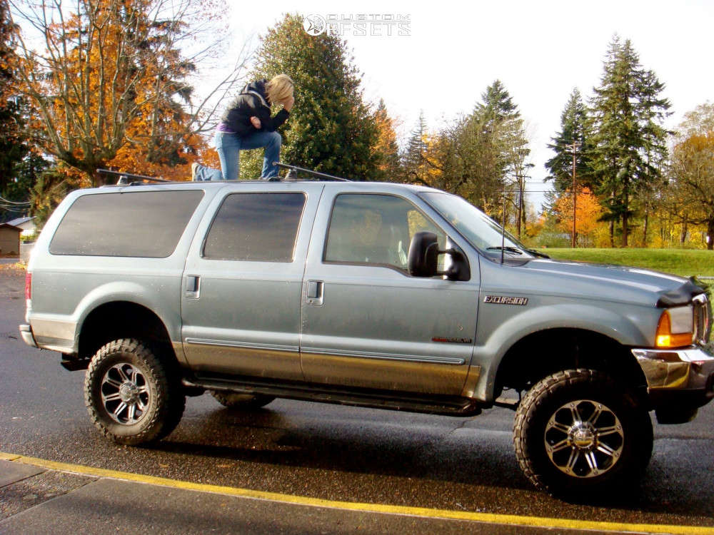 2000 Ford Excursion with 17x8 0 Eagle Alloy Series 050 and 37/12.5R17 ...