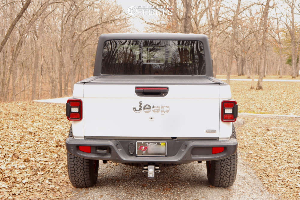 2020 Jeep Gladiator with 17x9 Fuel Zephyr and 285/75R17 Falken Wildpeak