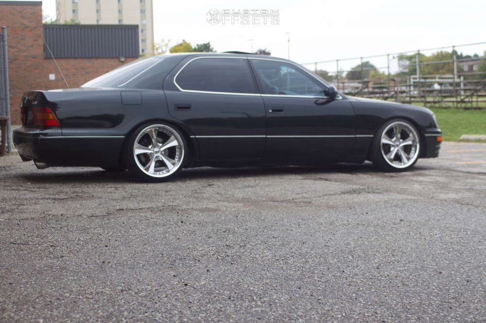 1995 Lexus LS400 with 19x8.5 24 Weds Ratzingers and 225/35R19