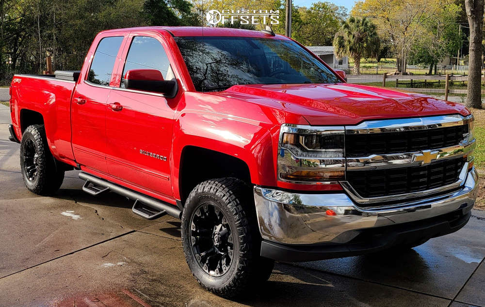 2018 Chevrolet Silverado 1500 with 18x9 12 Fuel Vapor and 275/65R18