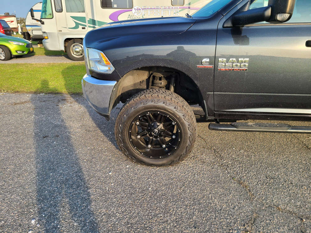 2015 Ram 2500 with 20x12 44 Fuel Hostage and 35/12.5R20 Venom Power