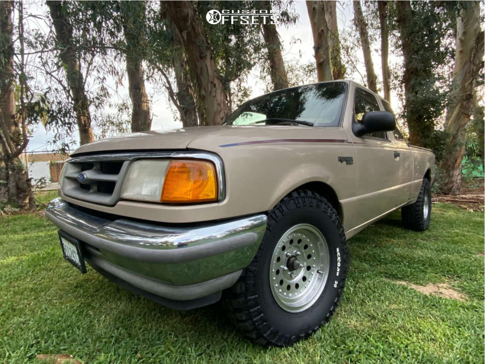 1996 Ford Ranger with 15x7 -6 American Racing Outlaw Ii and 31/10.5R15 ...
