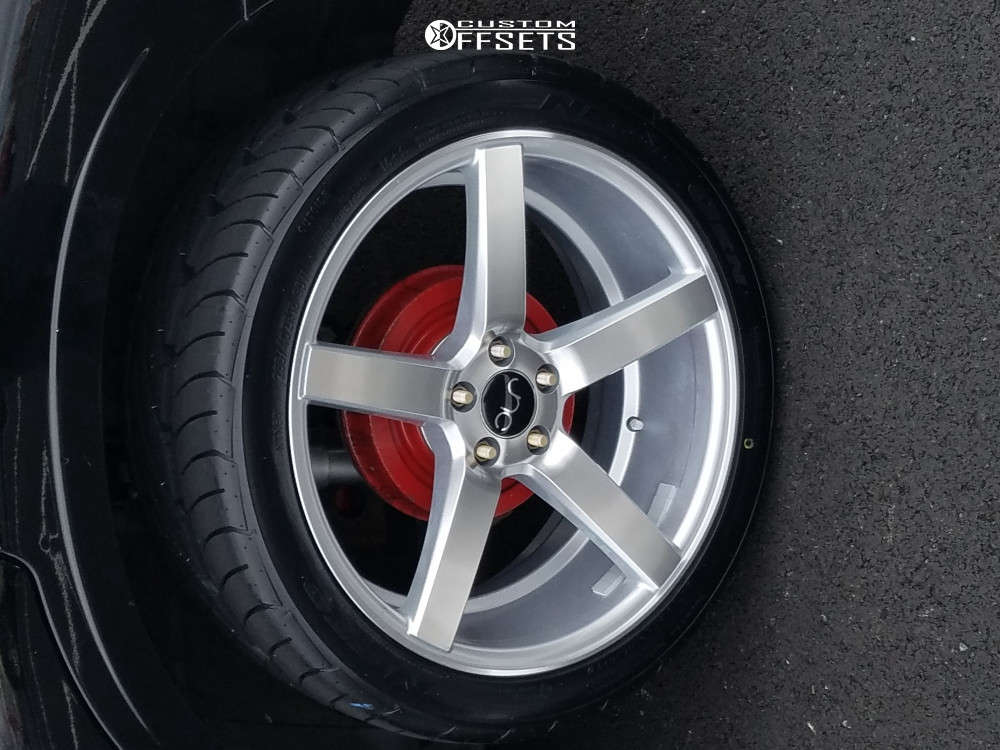 Pt Rims 2003 Chrysler PT Cruiser with 18x8 35 JNC Jnc026 and 235/40R18 Nitto ...