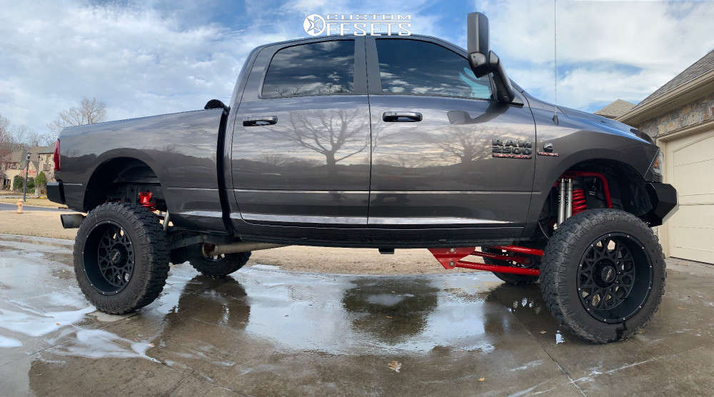 2017 Ram 2500 with 22x12 -51 Vision Rocker and 37/13.5R22 Fury Offroad ...