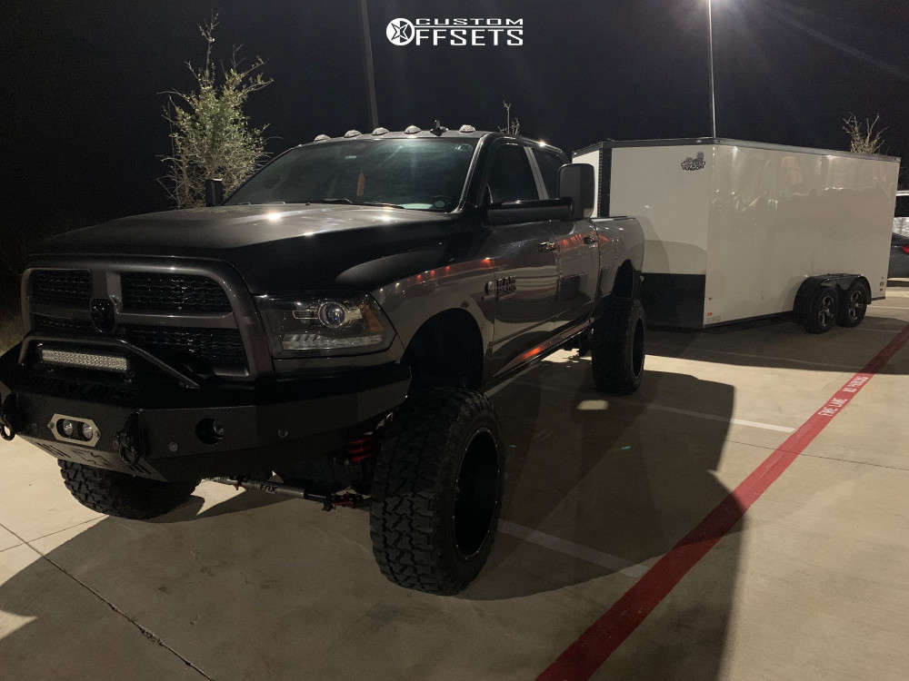 2017 Ram 2500 with 22x12 -51 Vision Rocker and 37/13.5R22 Fury Offroad ...