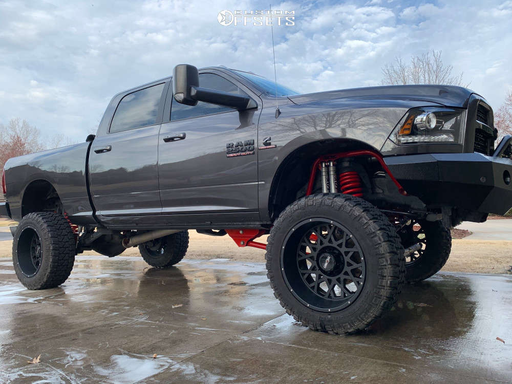 2017 Ram 2500 with 22x12 -51 Vision Rocker and 37/13.5R22 Fury Offroad ...