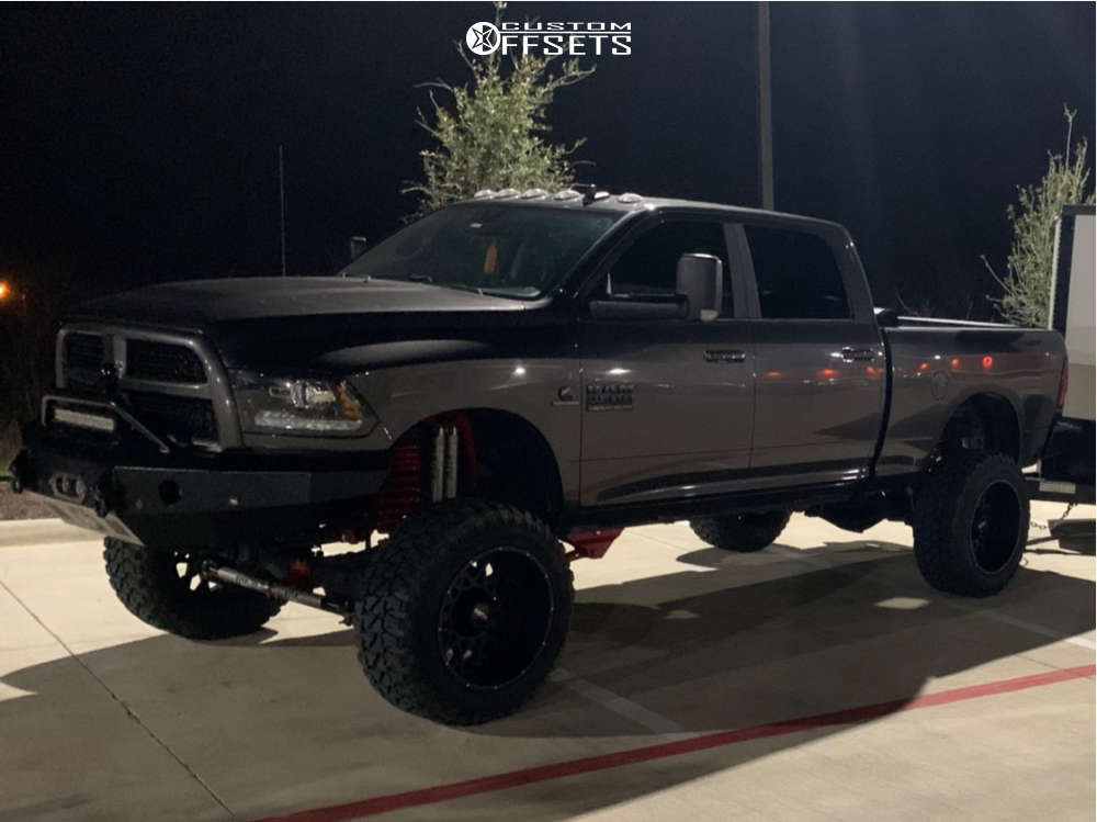2017 Ram 2500 with 22x12 -51 Vision Rocker and 37/13.5R22 Fury Offroad ...