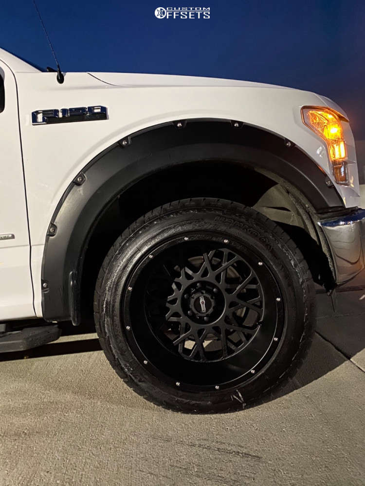 20 Inch Vision Rocker 2016 Ford F-150 with 20x12 -51 Vision Rocker and 275/55R20 Hankook ...