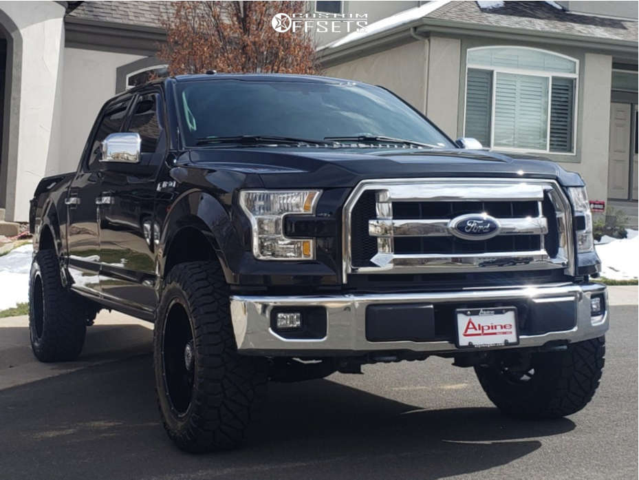 2017 Ford F150 with 20x10 24 Anthem OffRoad Equalizer and 35/12.5R20
