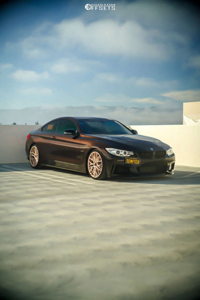 2015 BMW 435i with 19x8.5 33 305 Forged FT107 and 235/35R19