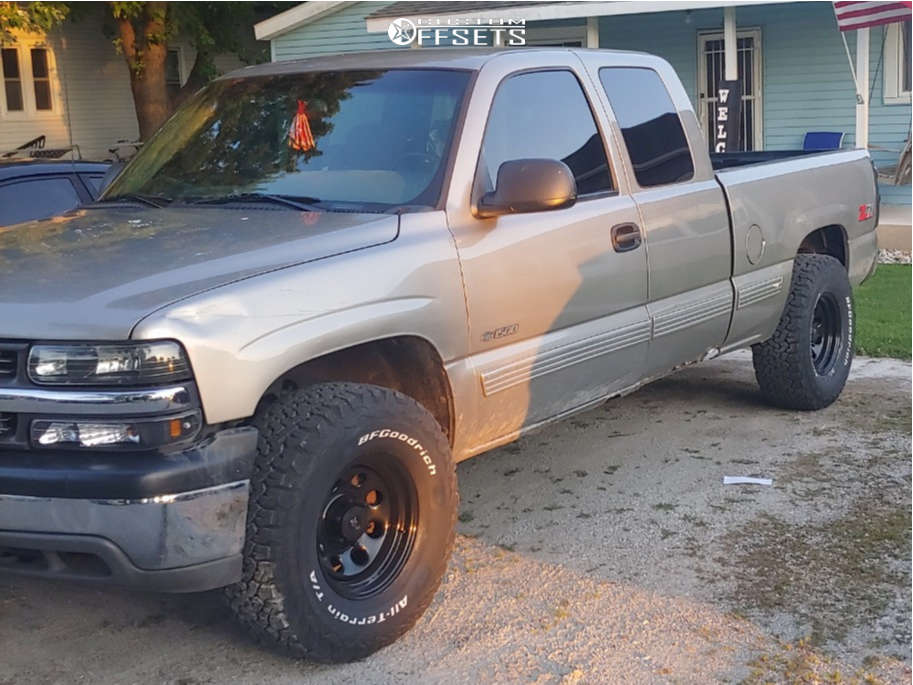 1999 Chevrolet Silverado 1500 with 16x8 -6 Pro Comp Series 97 and 305 ...