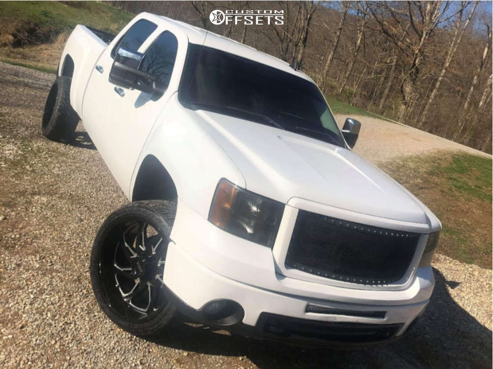 2008 GMC Sierra 2500 HD with 24x12 -44 Ultra Villain and 305