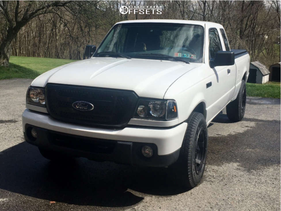2011 Ford Ranger with 17x9 -12 XD Rockstar 3 and 245/65R17 Goodyear ...