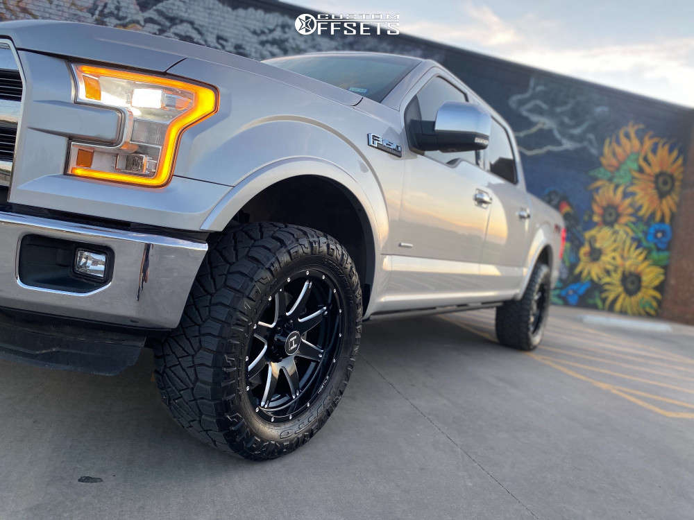 2015 Ford F-150 with 20x9 12 Hostile Alpha and 305/55R20 Nitto Ridge