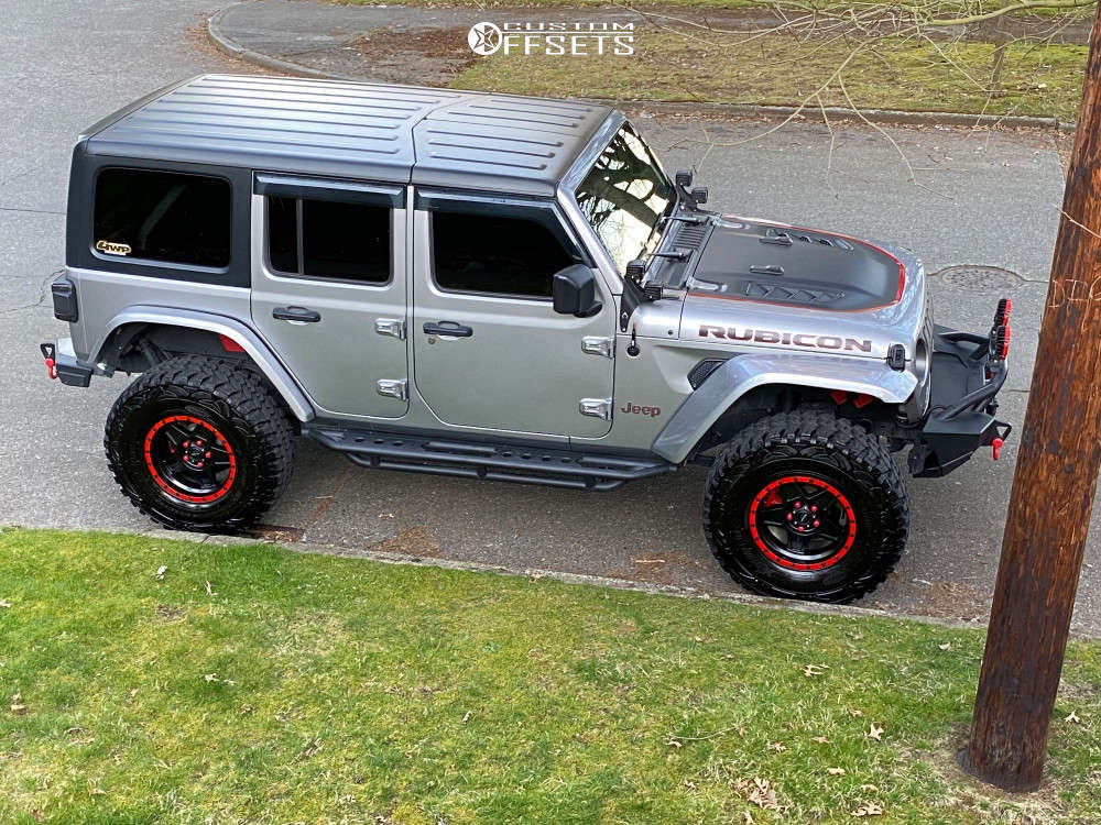 2018 Jeep Wrangler with 17x8.5 0 Pro Comp Series 35 and 37/12.5R17 Pro ...