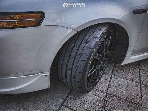 2004 Acura TL with 18x8.5 35 Enkei Ts9 and 245/40R18 2004 Acura TL with 18x8.5 35 Enkei Ts9 and 245/40R18