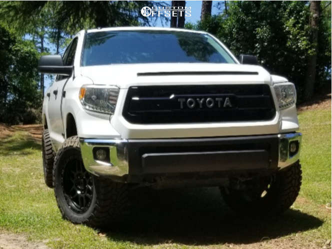 2015 Toyota Tundra with 20x9 25 KMC KM544 and 35/12.5R20 General