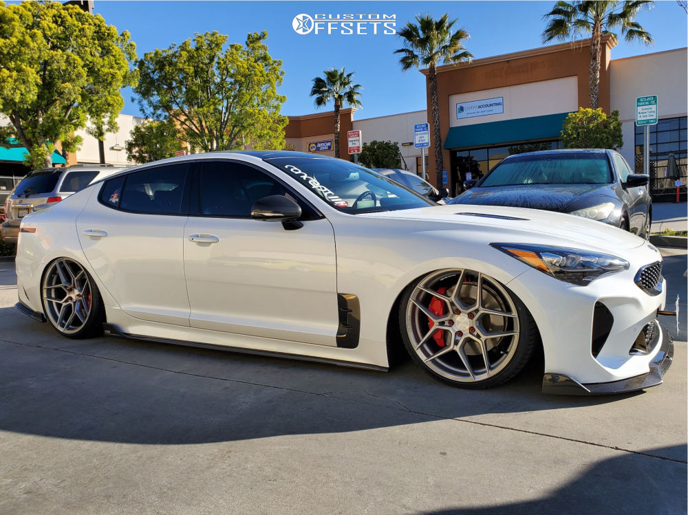 2019 Kia Stinger Wheel Offset Tucked Air Suspension 1593206 Custom