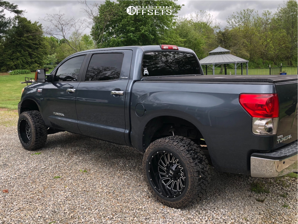 2007 Toyota Tundra with 20x12 -51 Hardrock Overdrive and 33/12.5