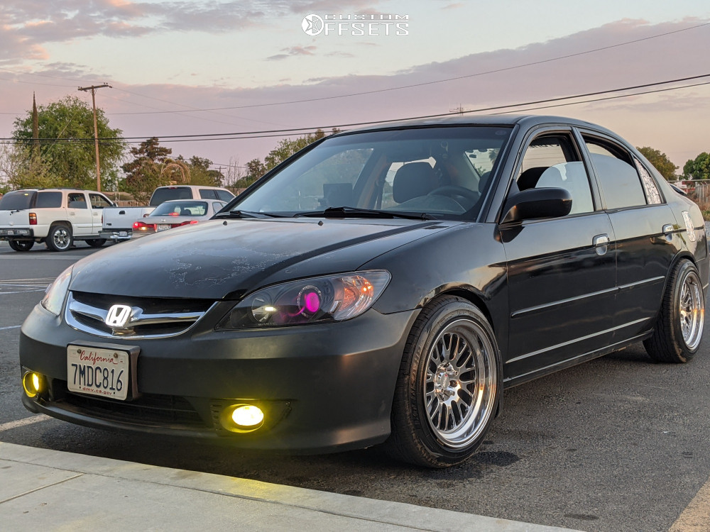 2004 Honda Civic with 16x8 0 XXR 531 and 185/55R16 Toyo Tires