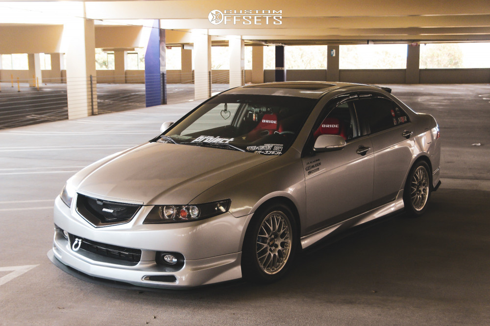 T.s.Xさん専用 2005 Acura TSX with 17x8 38 BBS Rs and 255/40R17 Falken Azenis