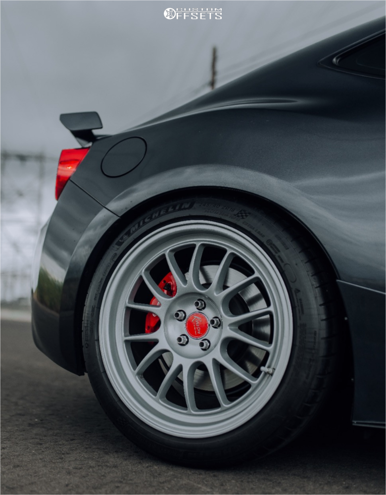 2018 Subaru BRZ with 18x9 35 Kansei Corsa and 245/40R18 Michelin