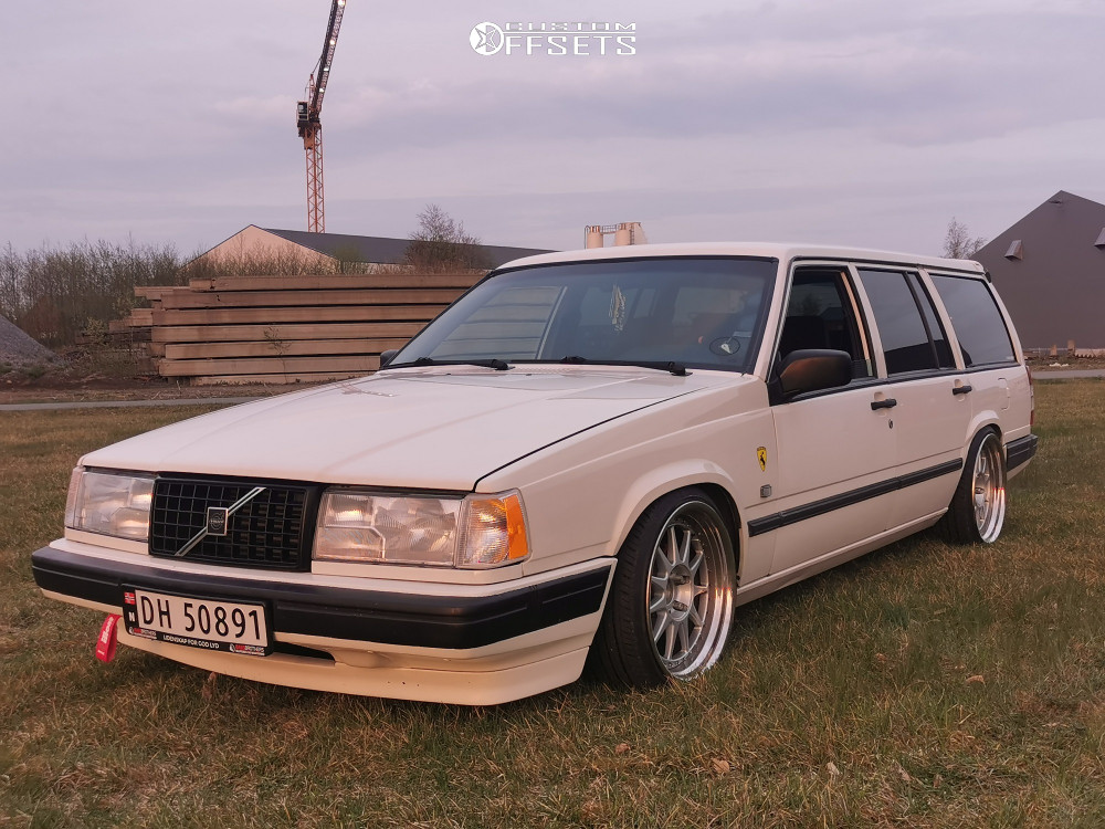 1995 Volvo 940 with 18x9 20 OZ Racing Hartge and 215/35R18 Nordexx