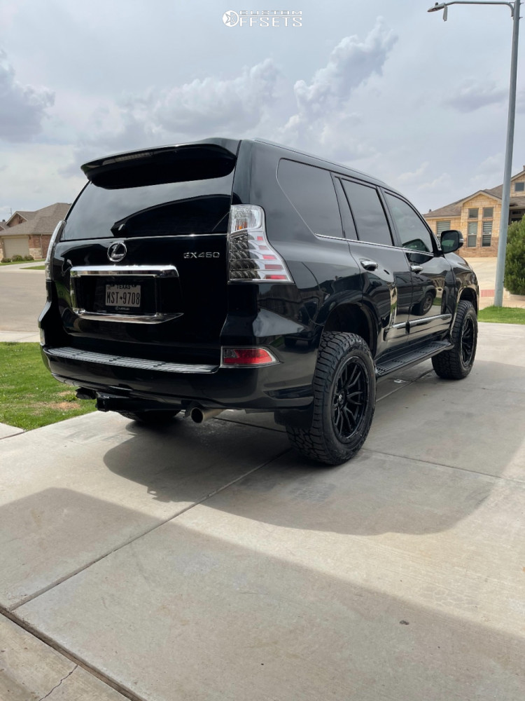 2016 Lexus GX460 with 20x9 1 Fuel Rebel and 275/60R20 Falken