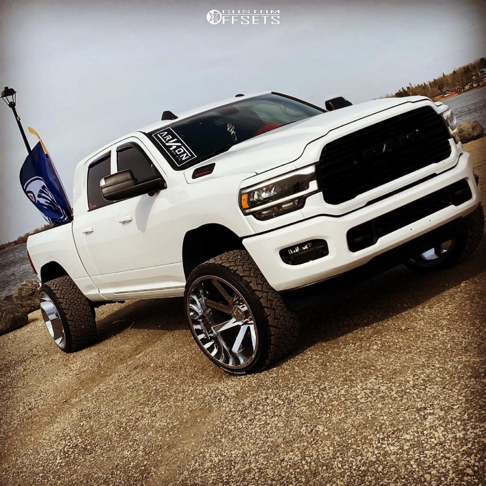 2019 Ram 3500 with 26x14 -81 ARKON OFF-ROAD Lincoln and 35x13.5R26