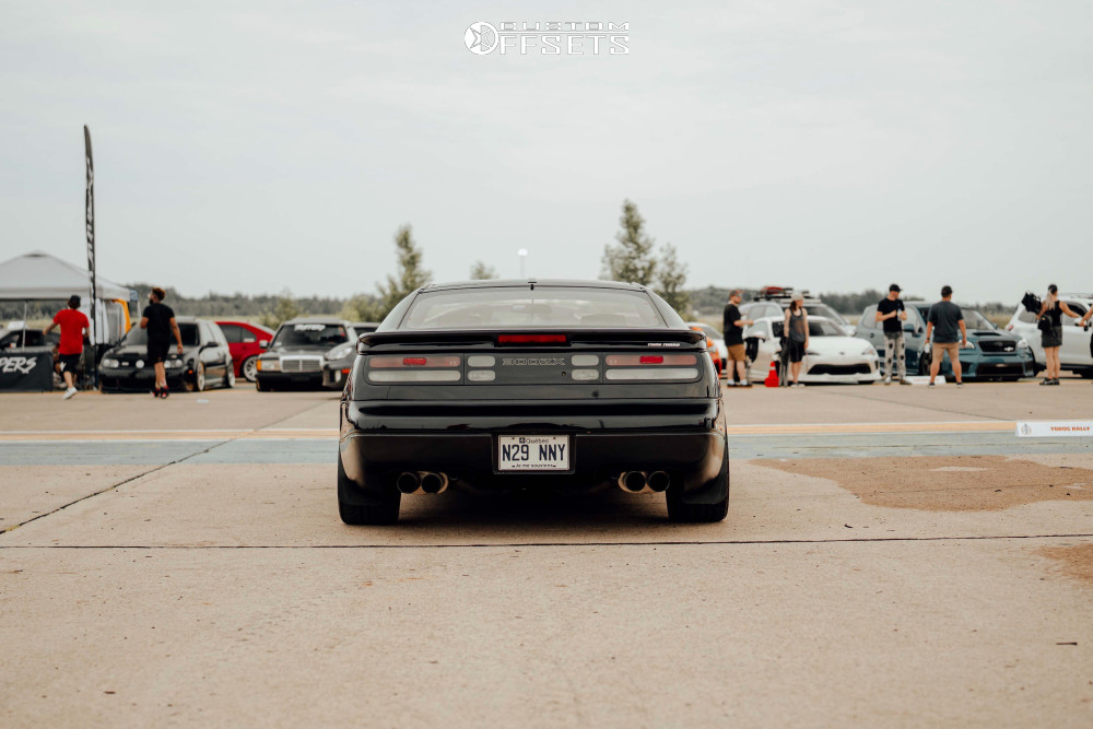 1990 Nissan 300ZX with 18x8 10 BBS Lm and 235/40R18 Nexen N'fera