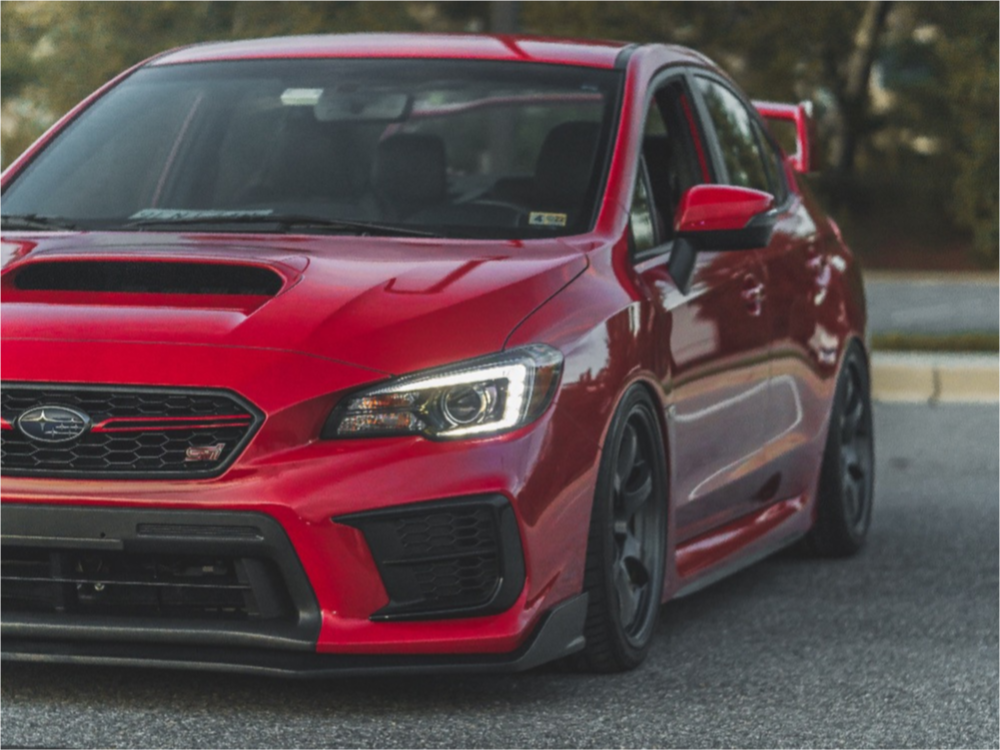 WRX STI ボディ 未走行 2021 Subaru WRX STI with 18x9.5 38 Gram Lights 57dr and 255/35R18