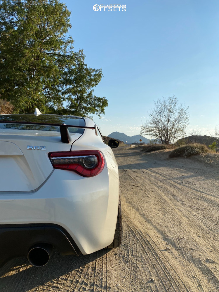2018 Subaru BRZ with 18x9.5 35 Konig Dekagram and 255/35R18