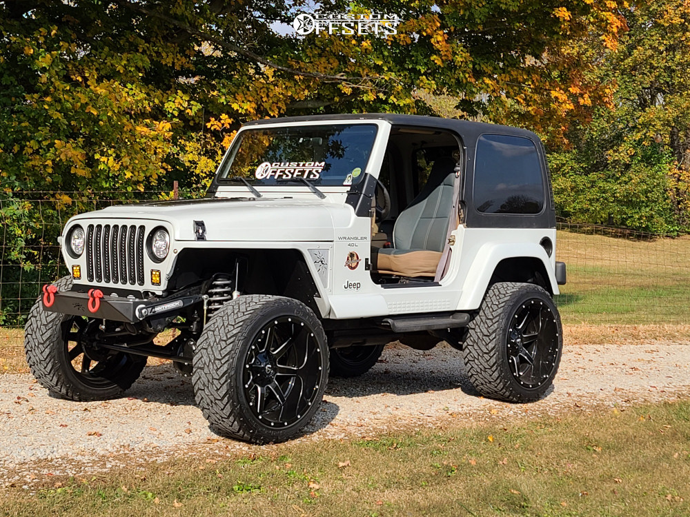 tjpページ 97-06 Jeep Wrangler TJ Full Hard Front Door Set W/Key Bright