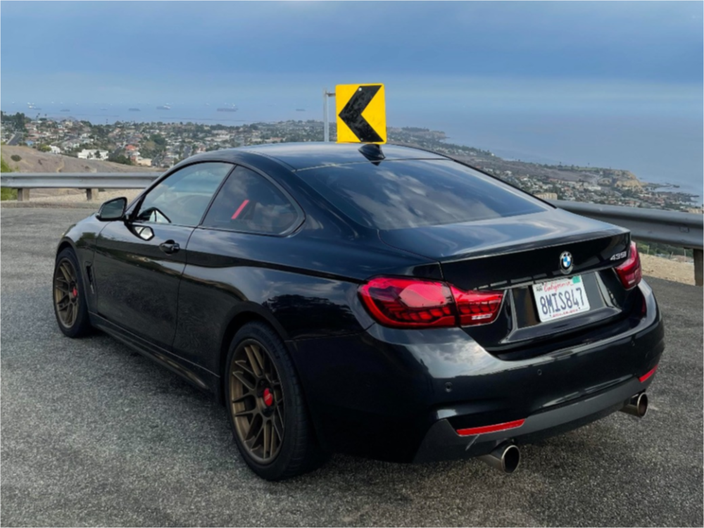 Mスポーツホイール　435i 2016 BMW 435i with 18x9 30 Apex Arc-8 and 245/40R18 Michelin Pilot