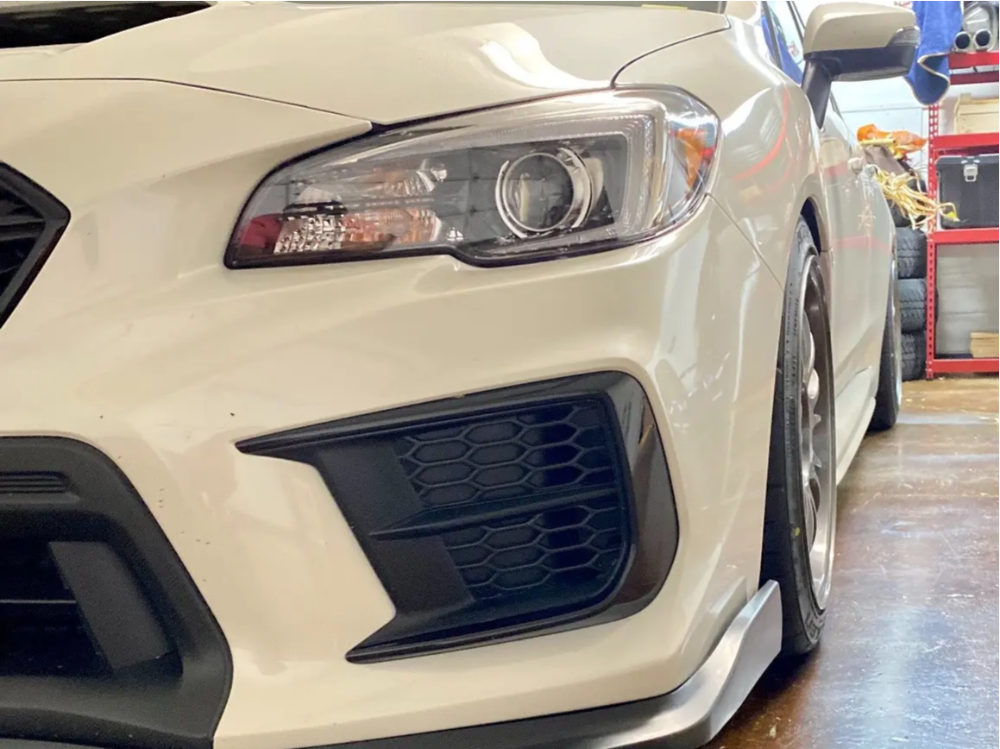 2021 Subaru WRX STI with 18x9 35 Kansei Corsa and 235/40R18 Falken