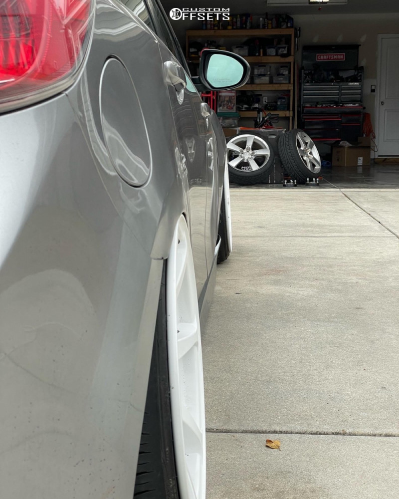 2012 Mazda 3 with 18x9.5 30 Motegi Mr154 and 215/35R18 Achilles