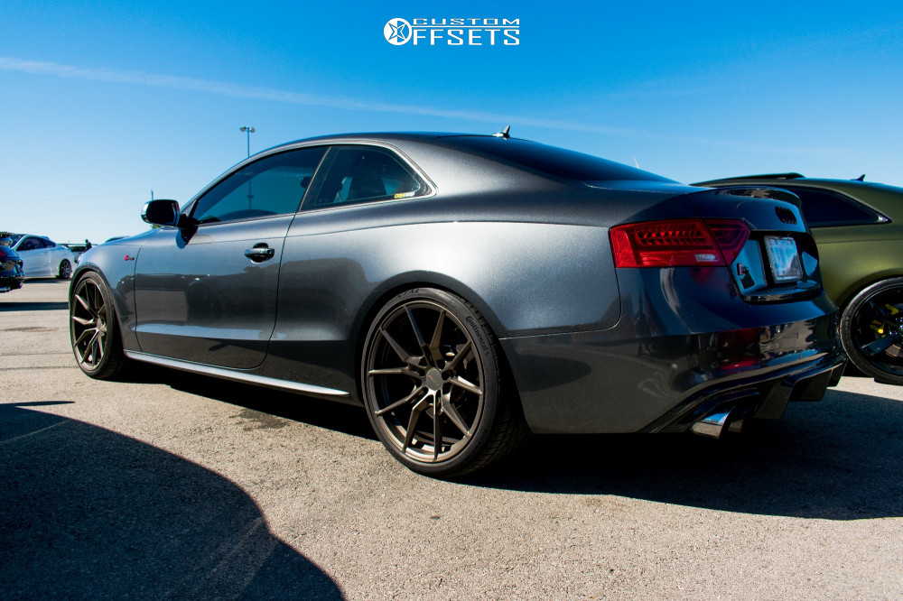 2015 Audi S5 with 20x10 25 TSW Neptune and 275/30R20 Continental