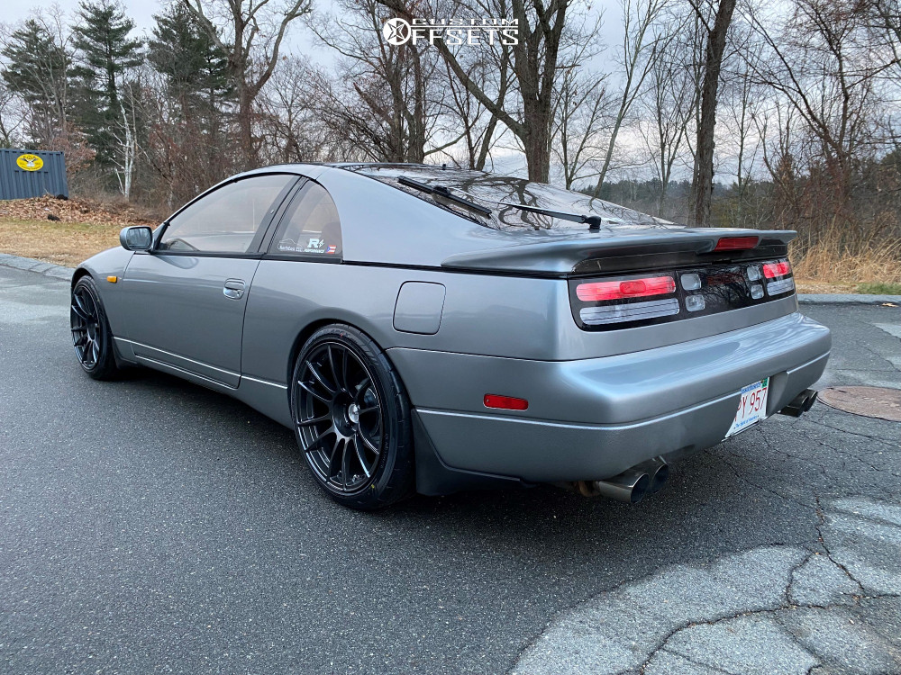 1991 Nissan 300ZX with 18x9.5 22 SSR Gtx04 and 245/40R18 Yokohama