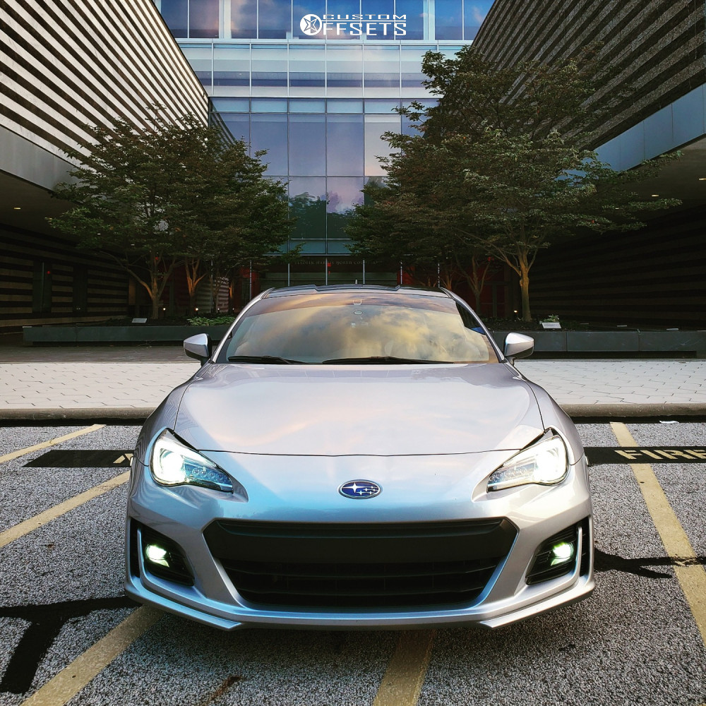 2018 Subaru BRZ with 18x8.5 40 Motegi Mr146 and 225/40R18 Federal