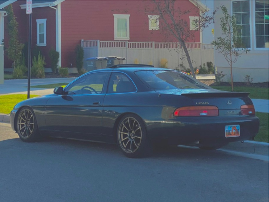 ⭐️レア⭐️希少⭐️アンティーク　ブリキ　ホースバン 1992 Lexus SC400 with 18x9.5 38 AVID1 AV27 and 235/40R18 Michelin