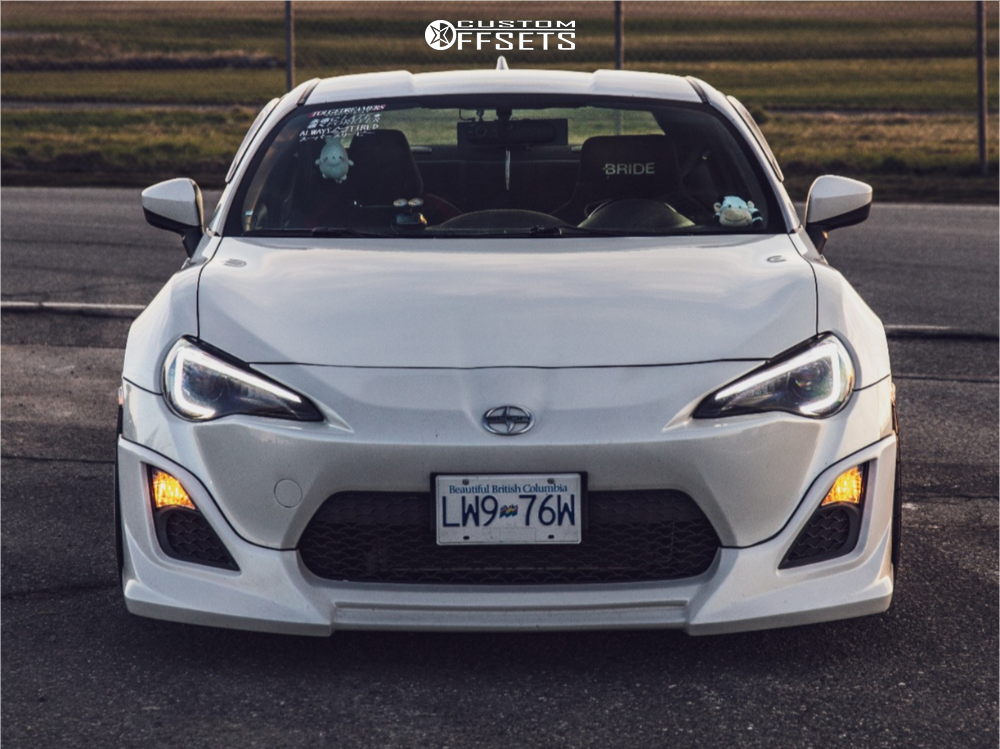 2015 Scion FR-S with 17x9 32 Work Emotion Zr10 and 235/40R17